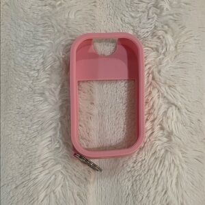 Silicone Pink Touchland Hand Sanitizer Case